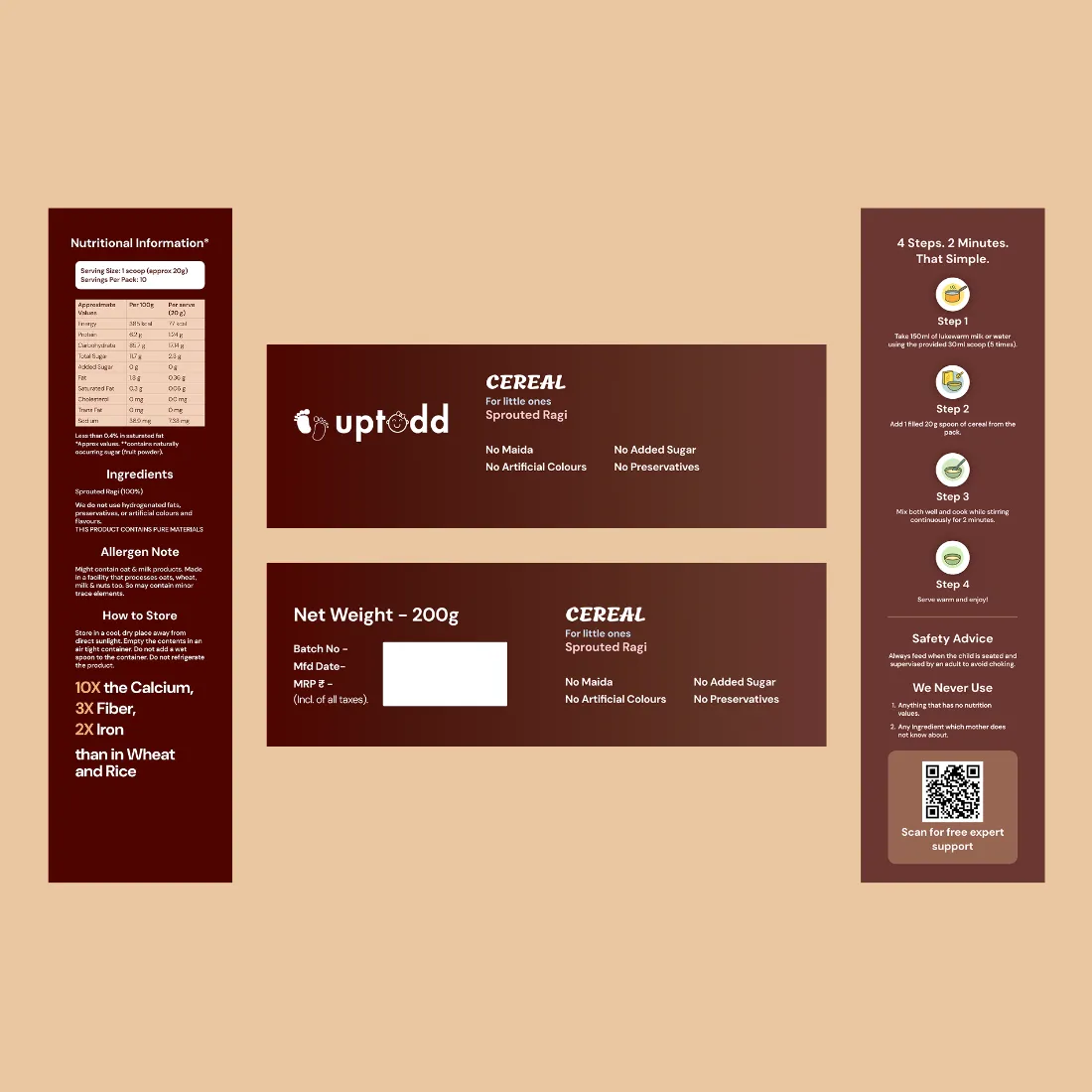 2 Minutes | Ready to Eat