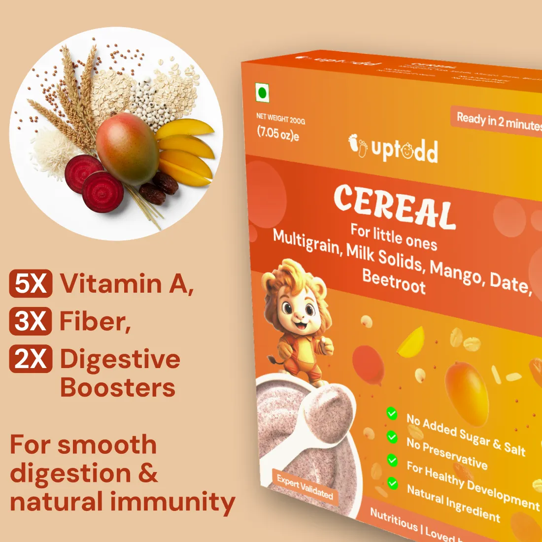 2 Minutes | Ready to Eat