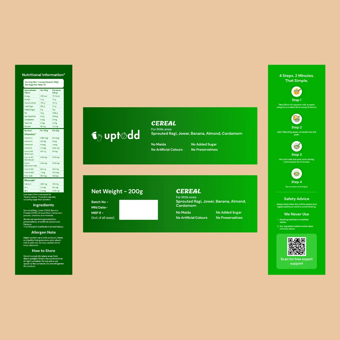 2 Minutes | Ready to Eat