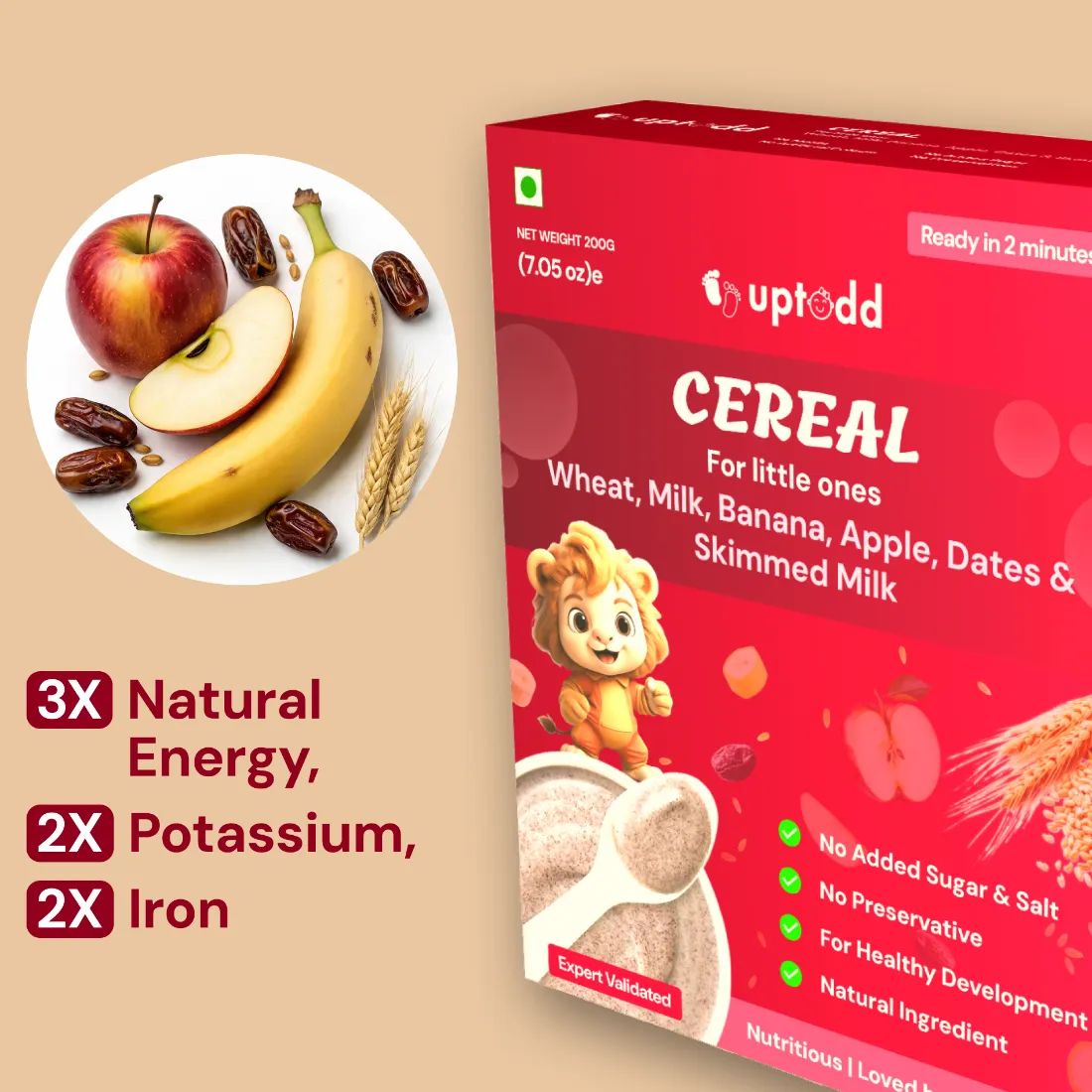 2 Minutes | Ready to Eat