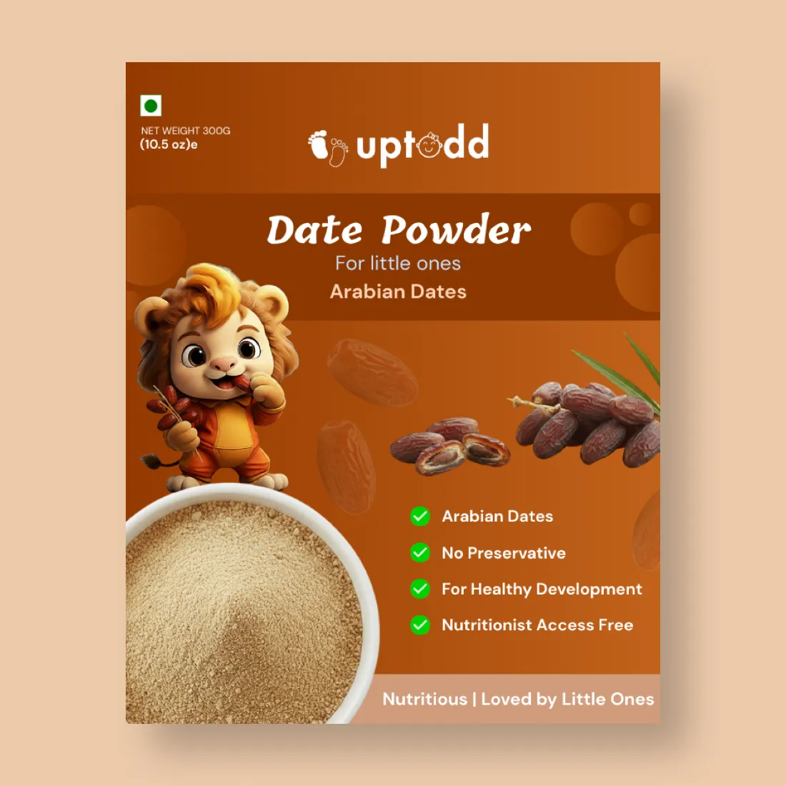 Arabian Dates Powder | Natural Healthy Sweetner | 300gm